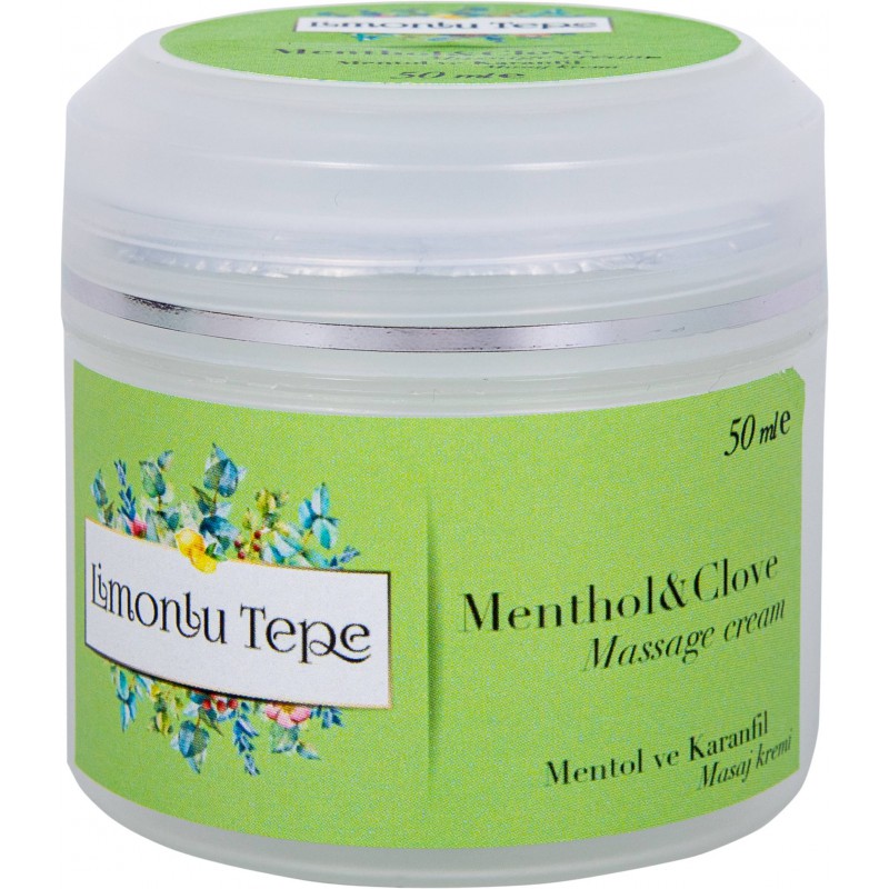 Menthol and Clove Massage Cream